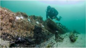 Encontrados restos del galeón San Giacomo di Galizia en una excavación en Ribadeo (Lugo)