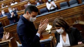 Pedro Sánchez, en el Congreso de los Diputados.