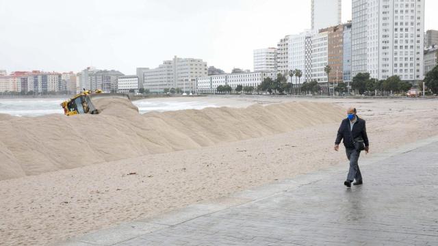 Playa de Riazor.