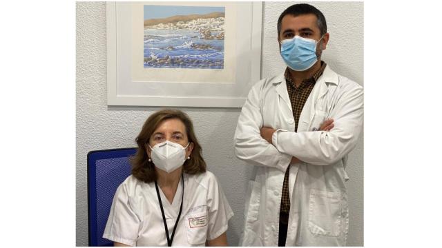 La doctora Marisa Crespo e Ignacio Constanso-Conde.