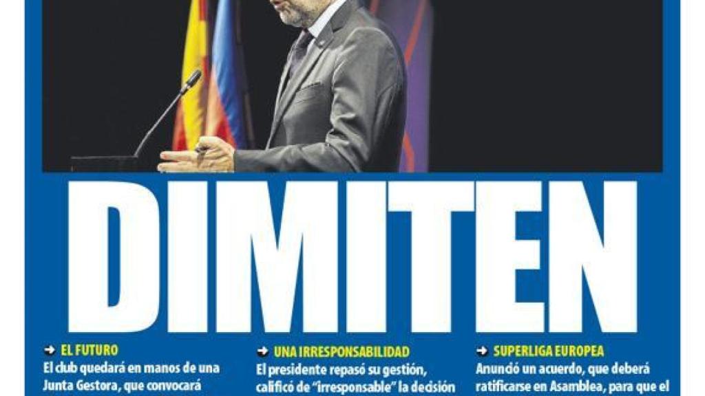 Portada Mundo Deportivo