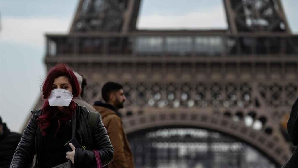 Una mujer en Francia.