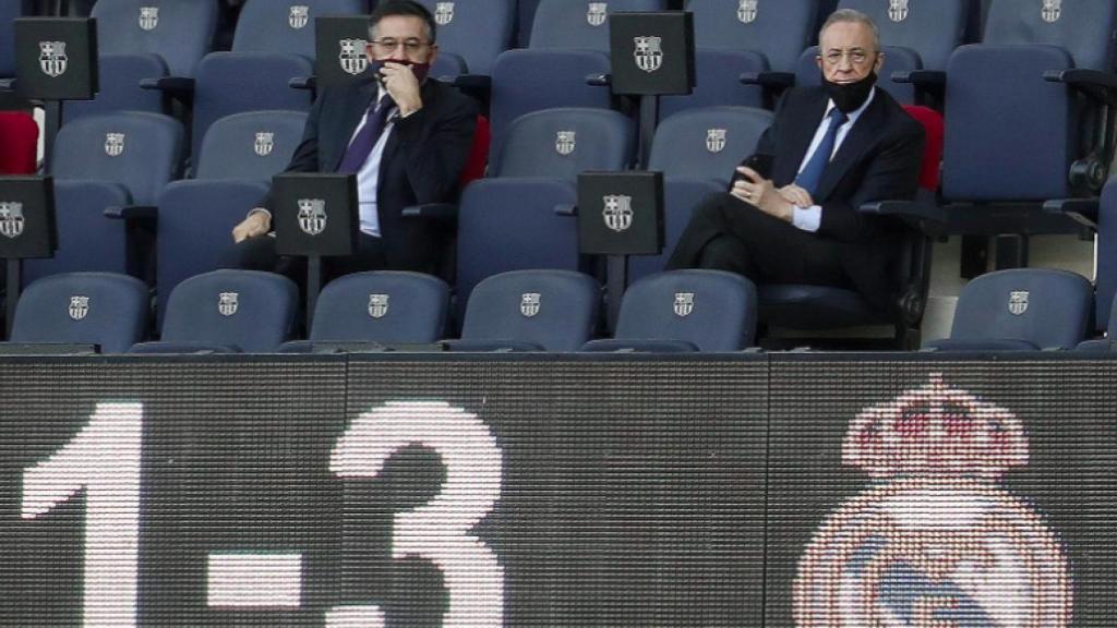 Bartomeu y Florentino Pérez