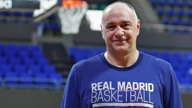 Pablo Laso, en el WiZink Center