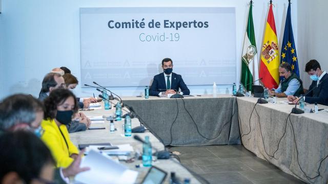 El presidente de la Junta de Andalucía, Juanma Moreno, preside el comité de expertos.