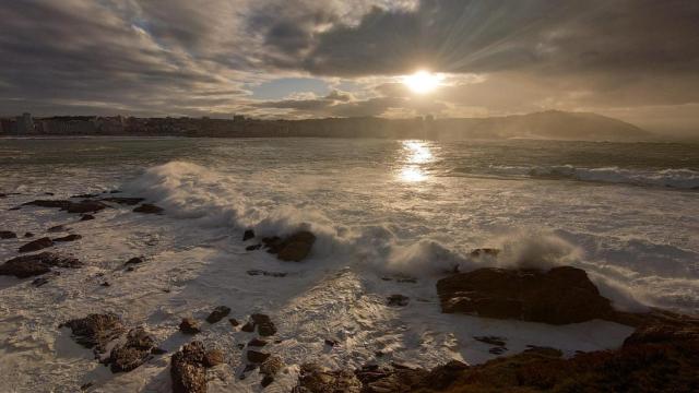 Mar en A Coruña en una imagen de archivo