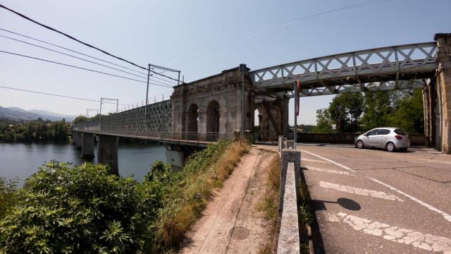 Puente entre Valença (Portugal) y Tui.