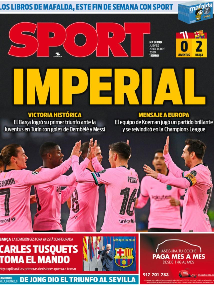 Portada SPORT