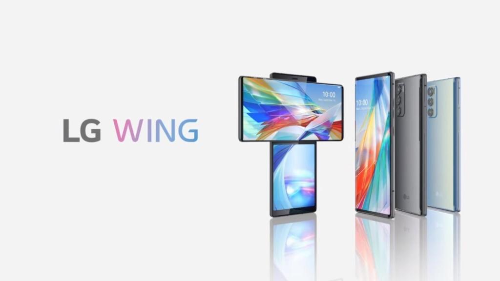 El LG Wing llega a España con una televisión de 49 pulgadas de regalo