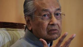 El ex ministro malasio Mahathir Mohamad.