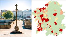 Coronavirus: 41 municipios gallegos en alerta roja, tres más que ayer