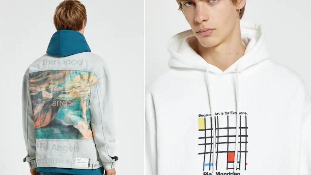 La colección de Pull & Bear recuerda  grandes obras artísticas.