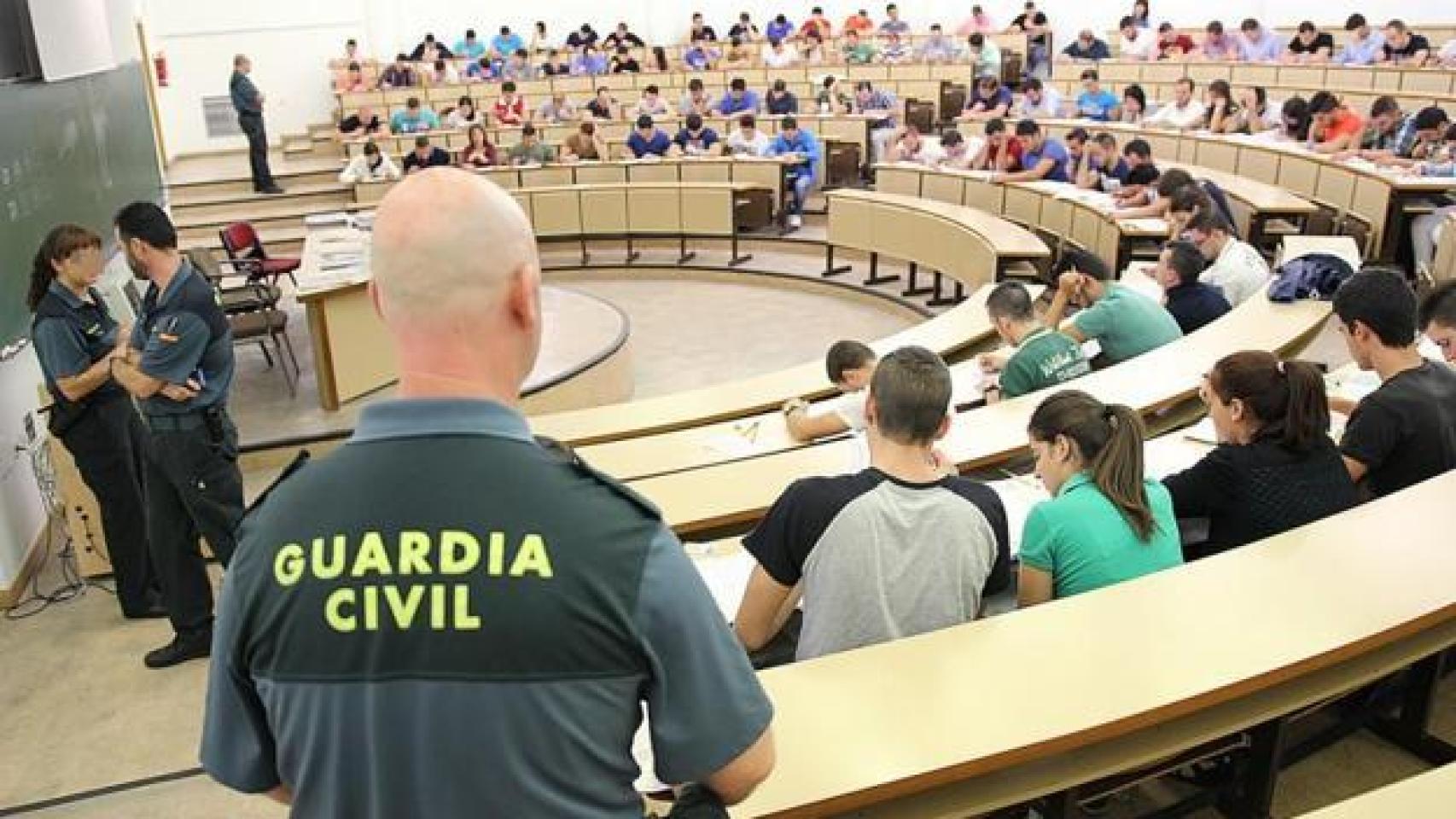 Oposiciones a la Guardia Civil, en una imagen de archivo.