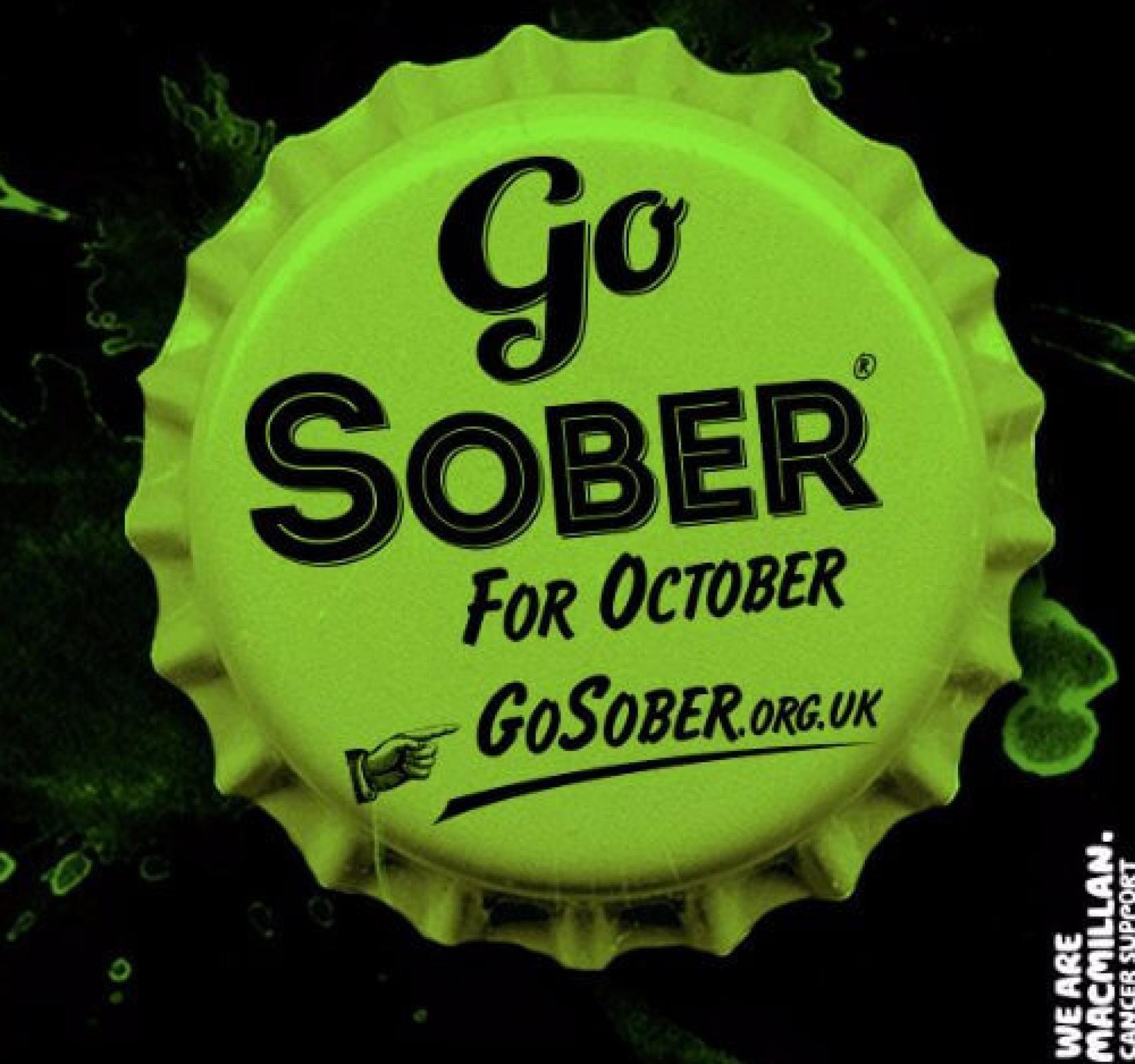 Imagen de la campaña 'Sober october'