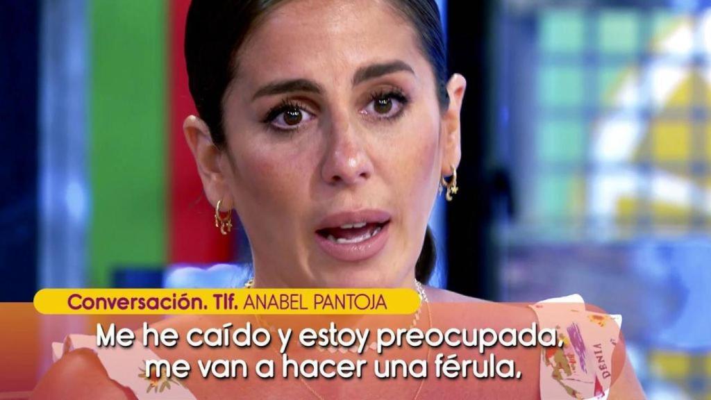 Anabel Pantoja se ha negado a hablar del conflicto entre su tía y su primo.