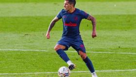 Lucas Torreira, en su debut con el Atlético de Madrid