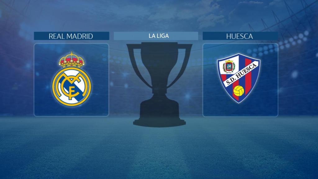 Real Madrid - Huesca,  partido de La Liga