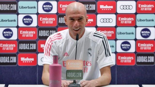 Zidane, en rueda de prensa