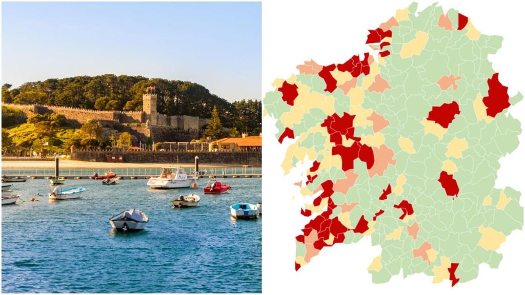 Coronavirus: 45 municipios gallegos en alerta roja, uno más que ayer
