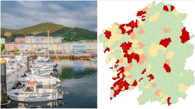 Coronavirus: Ya hay 50 municipios gallegos en alerta roja, cinco más que ayer