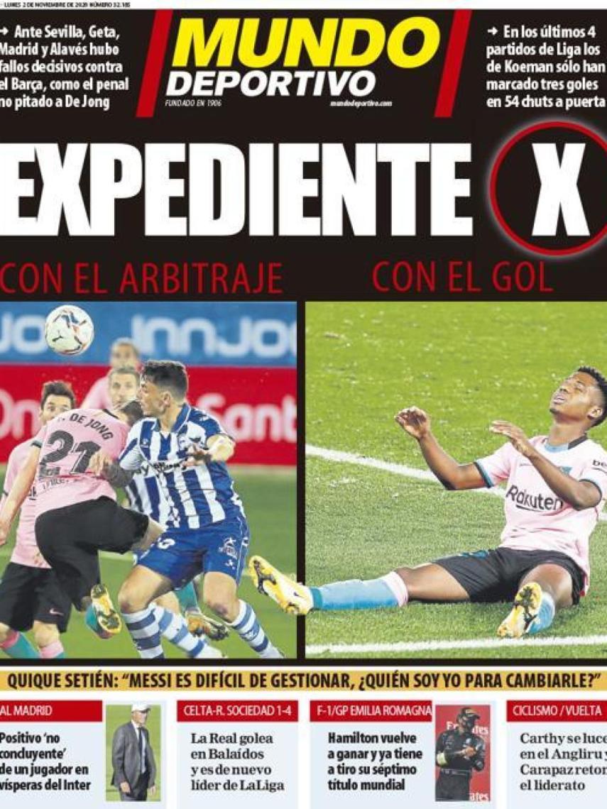 Portada Mundo Deportivo