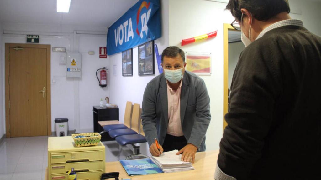 Manuel Serrano, presidente provincial del PP de Albacete, en una imagen de archivo.