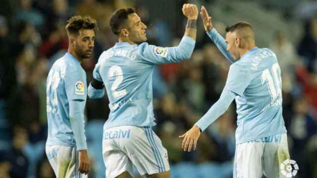 El Celta no podrá contar con Hugo Mallo en Pamplona por su expulsión ante el Atlético