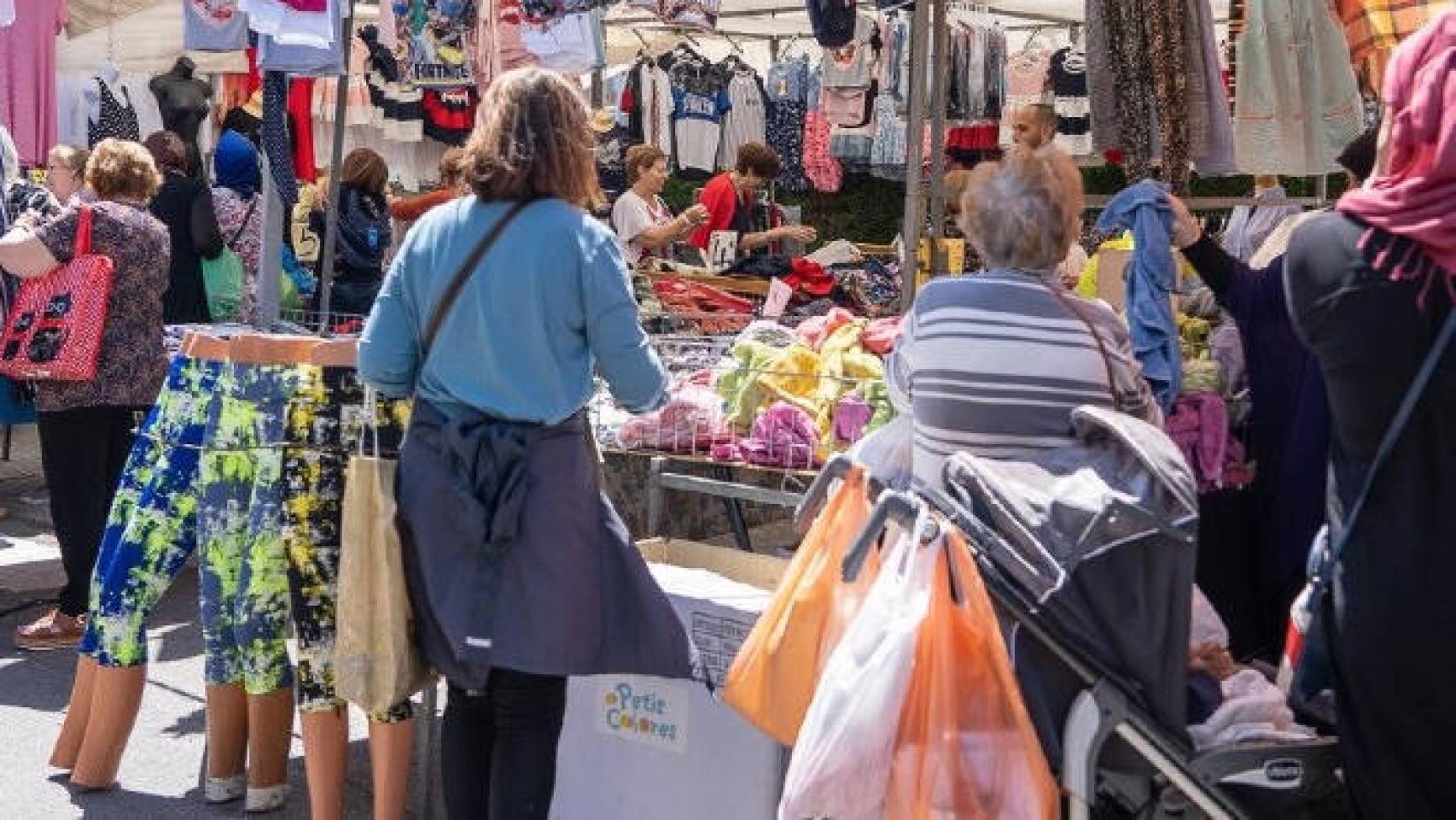 Mercadillo. Imagen de archivo