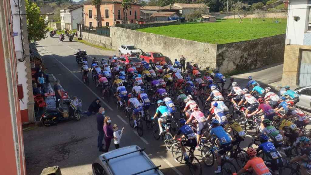 Paso de la Vuelta Ciclista a España 2020 por Villaviciosa