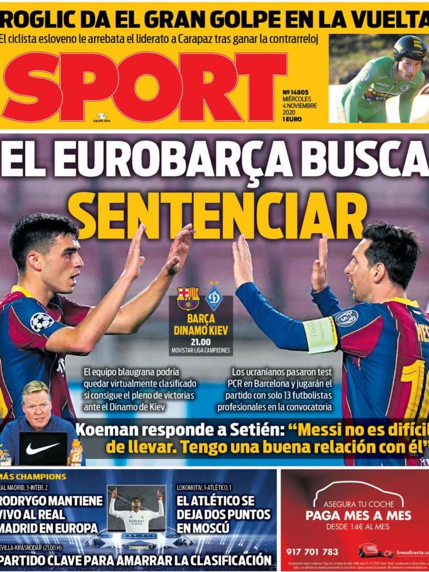 Portada Sport