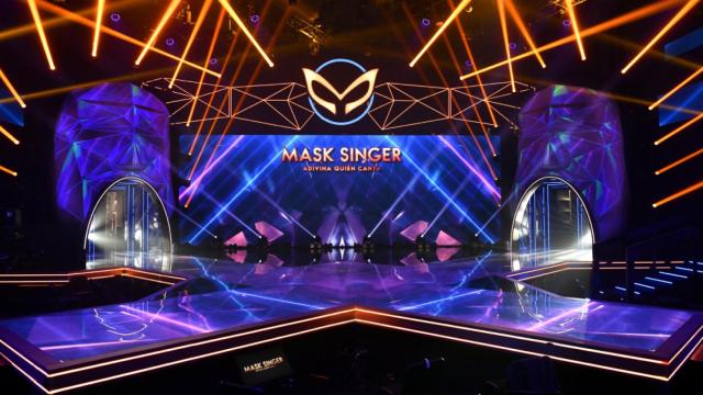 El plató de 'Mask Singer' (Atresmedia)