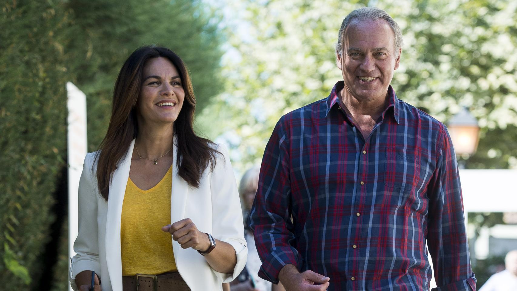 Fabiola Martínez y su marido Bertín Osborne en una imagen de archivo.