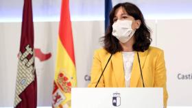 Blanca Fernández, portavoz del Gobierno de Castilla-La Mancha (Ó. HUERTAS)