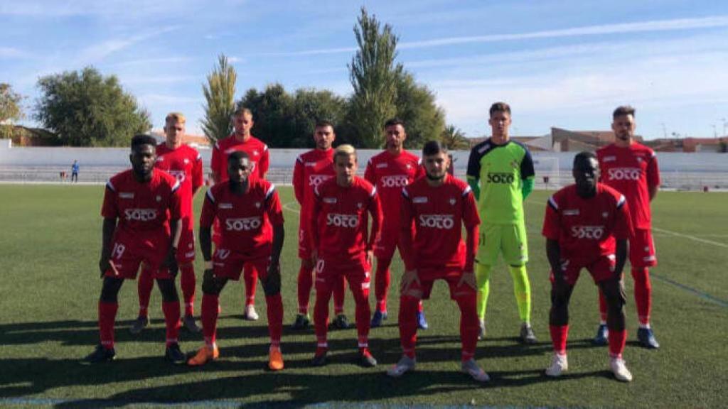 Once inicial del Almagro en el partido contra el Ibañés