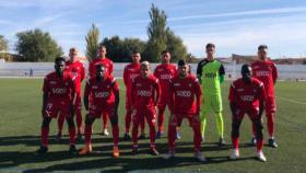 Once inicial del Almagro en el partido contra el Ibañés