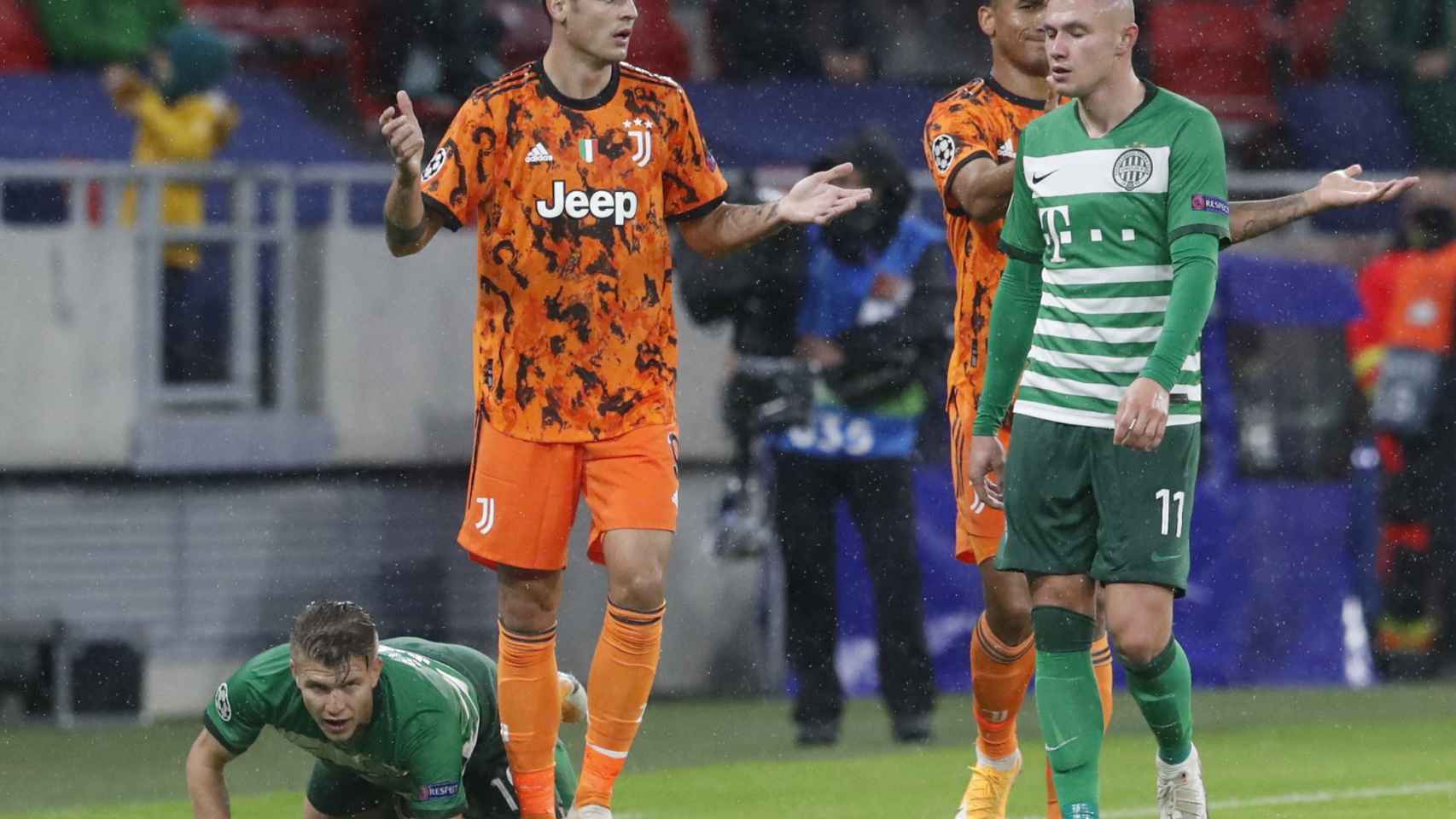 Morata, en Champions League con la Juventus