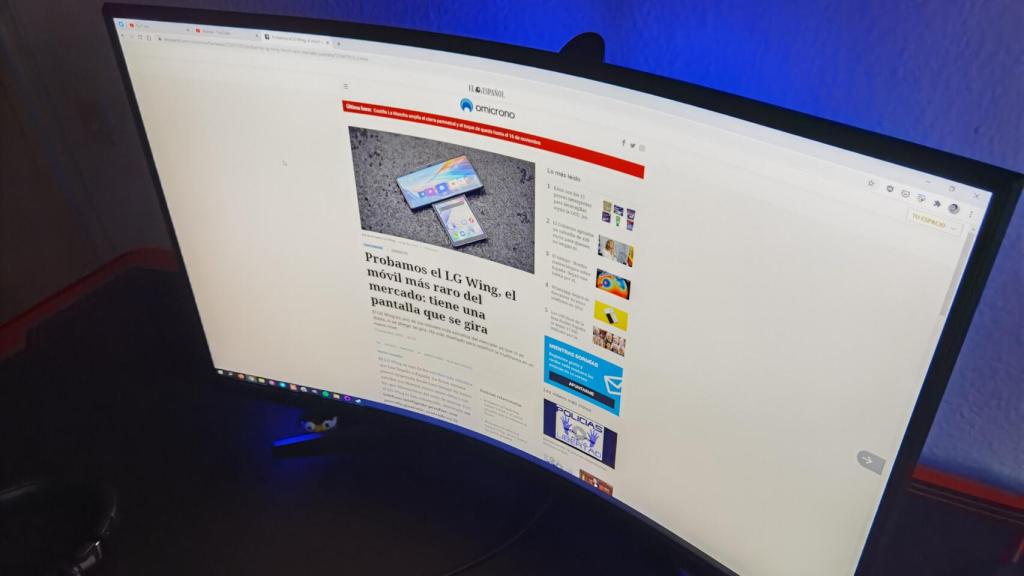 El Samsung Odyssey G7 es un monitor muy especial