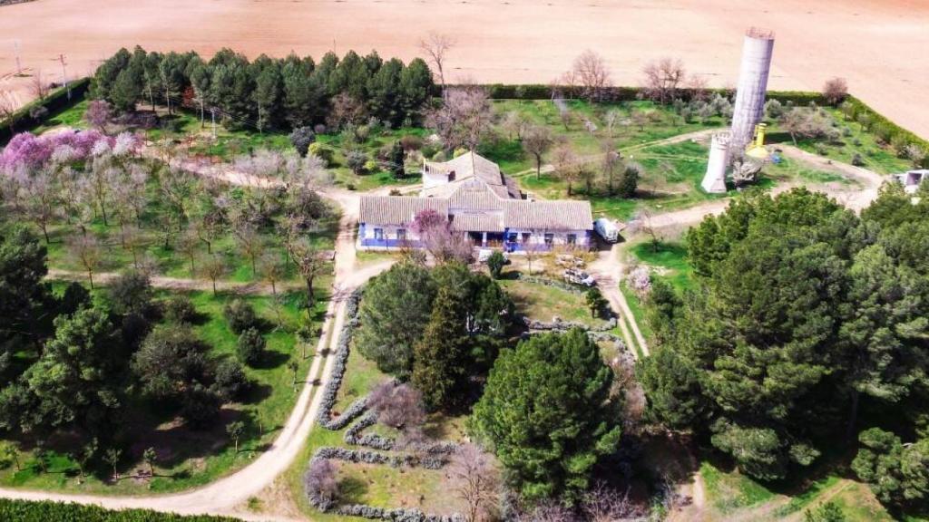 Foto aérea del paraje de Las Perdigueras