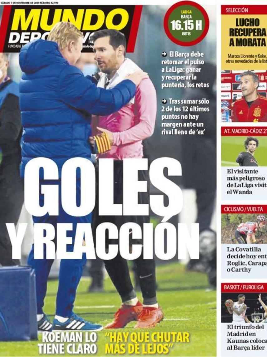 Portada Mundo Deportivo