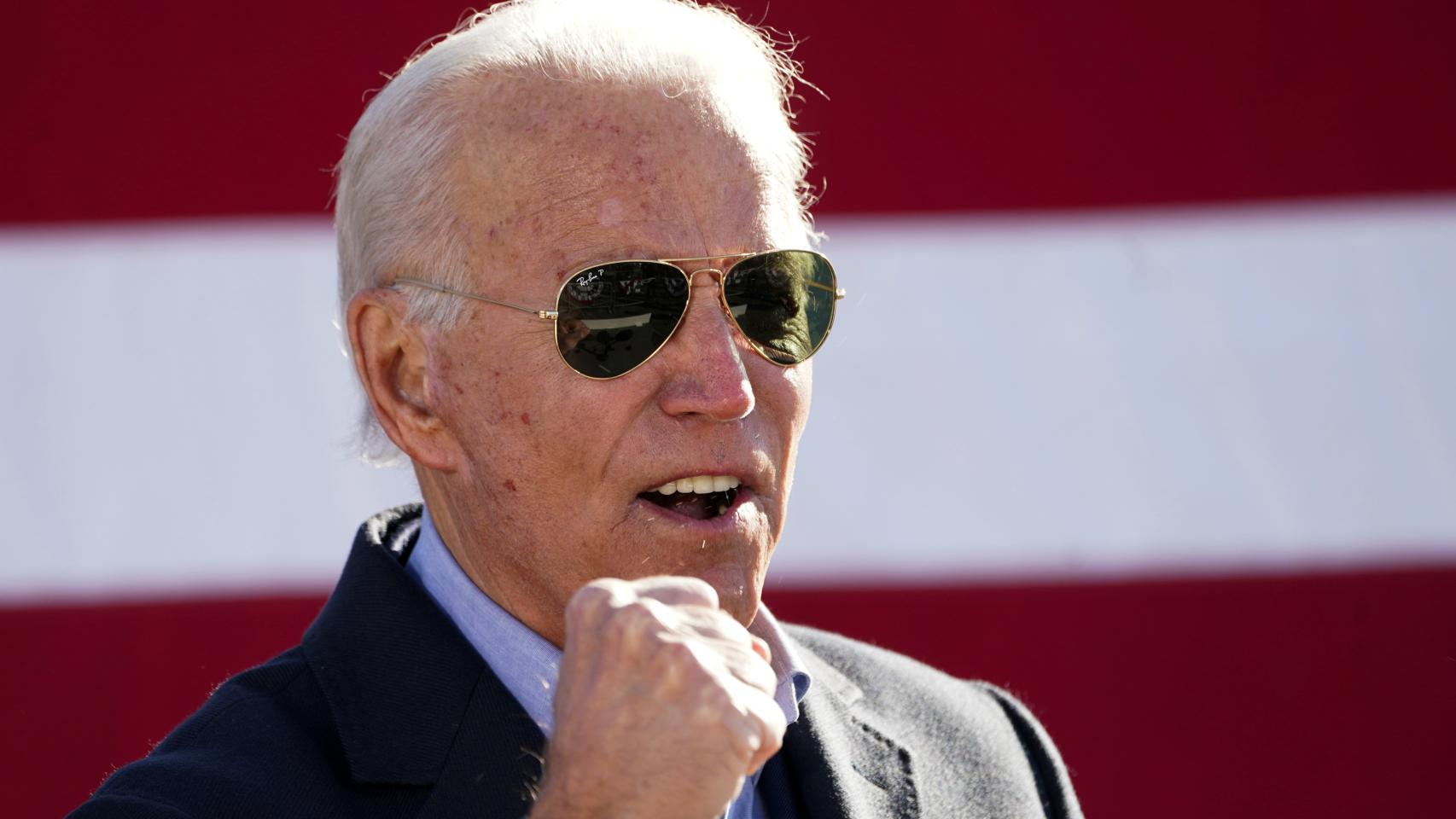 Joe Biden en un acto de campaña en Pensilvania, el estado que ha confirmado su victoria.