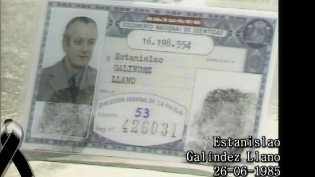 El DNI de Estanislao que salió en las noticias y que Abascal recuerda.