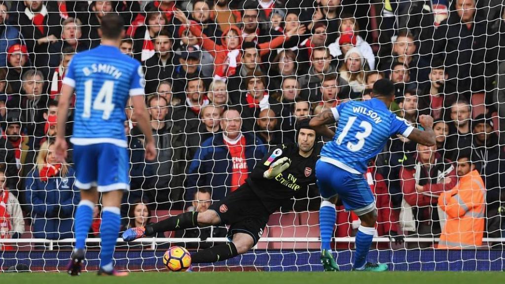 Callum Wilson marca un gol con el Bournemouth