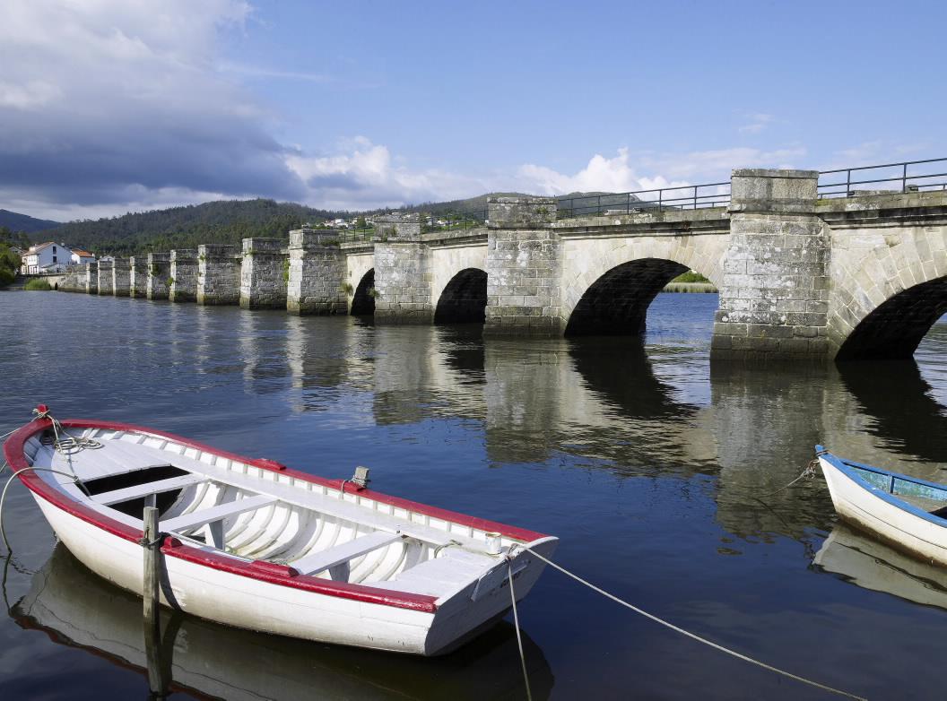 Ponte Nafonso, entre Outes y Noia. Foto: Turismo de Galicia