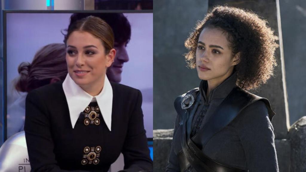 Blanca Suárez y  Nathalie Emmanuel, Missandei en 'JDT'