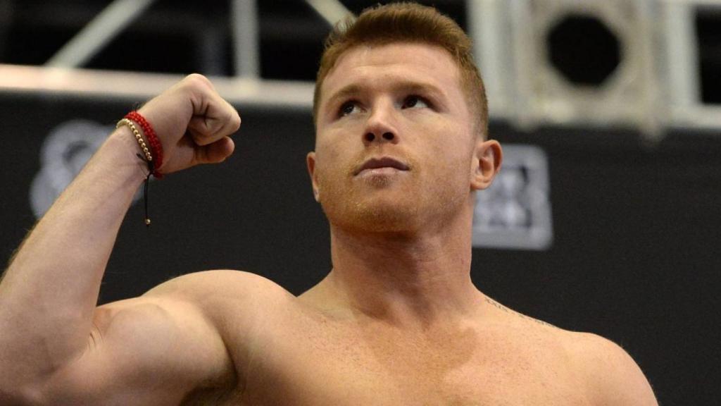 El boxeador mexicano Saúl 'Canelo' Álvarez