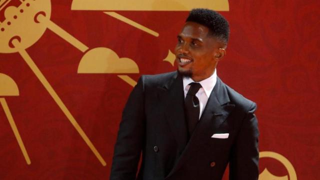 El exfutbolista camerunés Samuel Eto'o