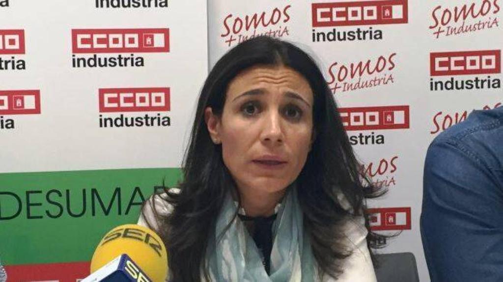 María José Mesas, secretaria general de CCOO en Cuenca