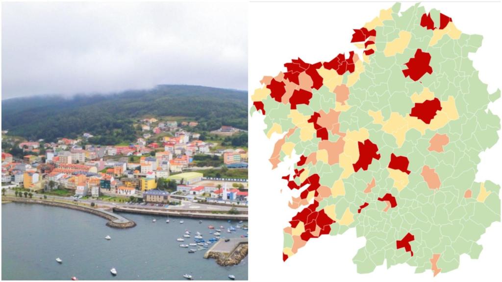 Bajan a 45 los municipios gallegos en alerta roja, cinco menos que ayer