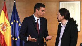 Pedro Sánchez y Pablo Iglesias, en una imagen de archivo.