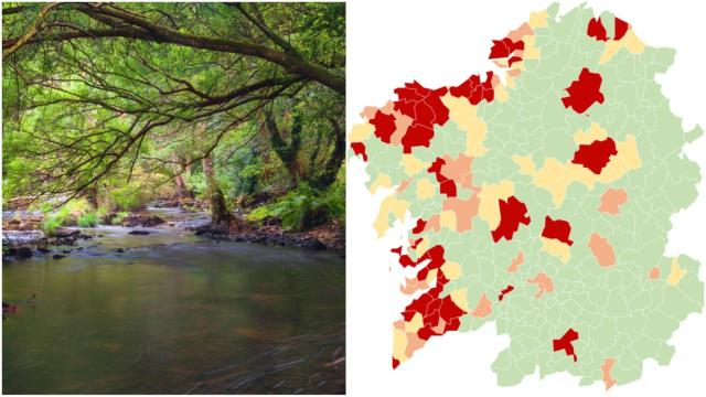 Bajan a 42 los municipios gallegos en alerta roja, tres menos que ayer
